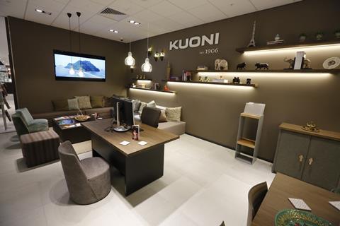 The modern fit-out for travel products specialist Kuoni